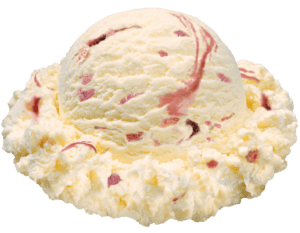 strawberry shortcake scoop