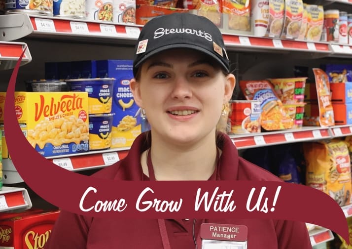 Stewart's Shop manager Patience from Red Hook talks about how she grew from part-time to shop manager in three years.