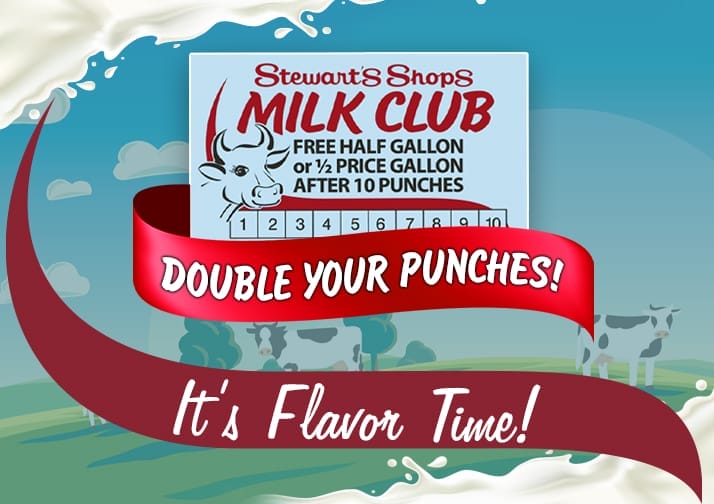Stewart's celebrates Best Milk award with bigger milk club rewards for week of Sept. 8, 2025.