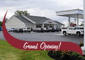 Stewart's celebrates opening of new, larger shop in Plattsburgh.