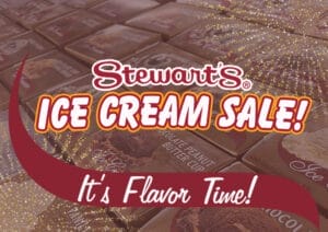 Stewart’s Shops Celebrates awards by bringing half gallon ice cream sale back