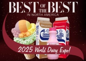 Stewart's milk and ice cream win 17 awards at World Dairy Expo.