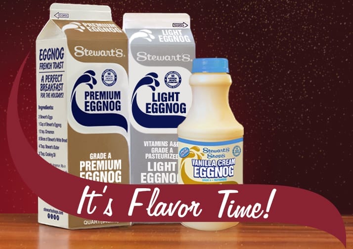 North America’s Best Eggnog Is Back at Stewart’s Shops