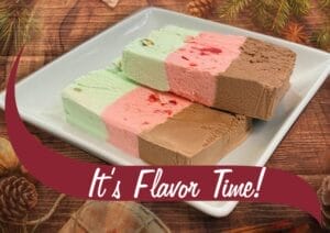 Stewart's Shops introduced a new limited-edition ice cream flavor in half gallons, Carmine's Holiday Spumoni ice cream.