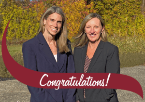 Stewart's Shops announces promotion of Alison Abbey to vice president of personnel and Kelli Derway to vice president of facilities.